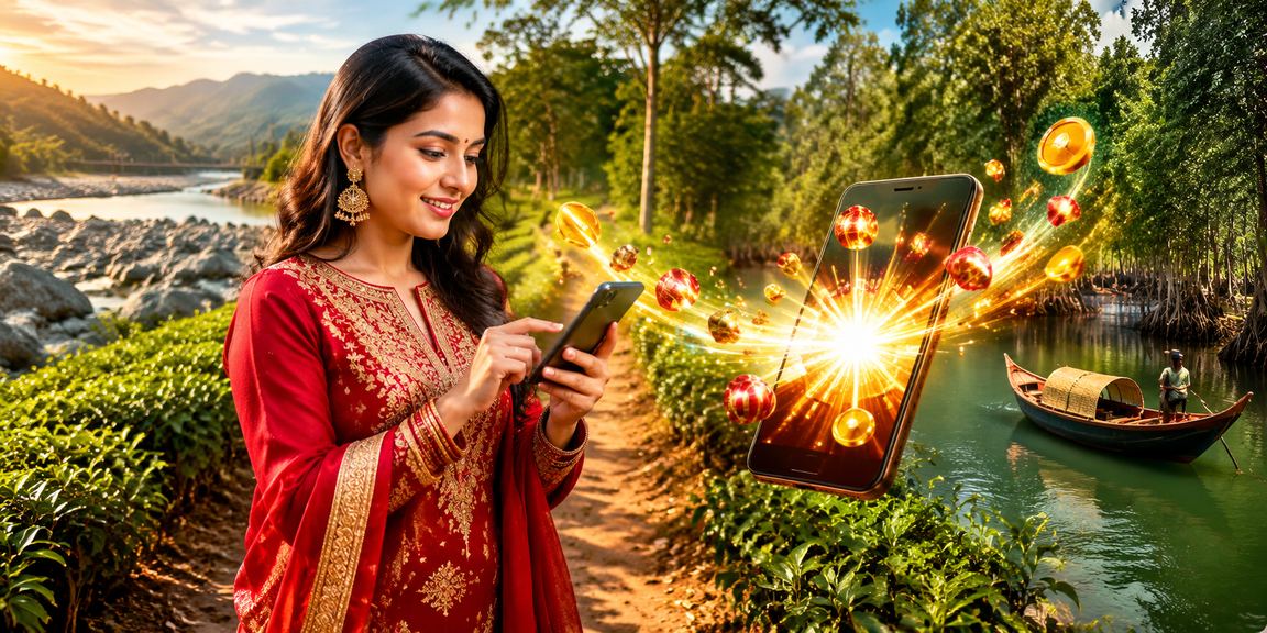 সিলেটের চা বাগানে মোবাইল ক্যাসিনো ও জ্যাকপট উপভোগ